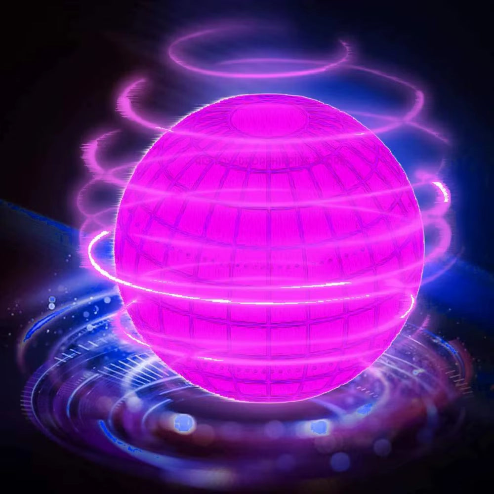 LED Hover Ball Drone with Boomerang Functionality - Flying Spinner Toy for Children and Family Gifts