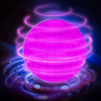 LED Hover Ball Drone with Boomerang Functionality - Flying Spinner Toy for Children and Family Gifts