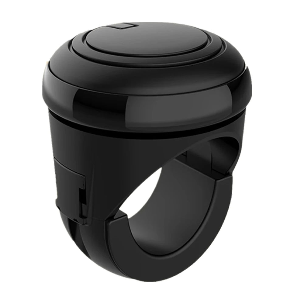 360-Degree Rotating Steering Wheel Booster Spinner Knob with Metal Bearing Power Handle - Ball Shaped Design