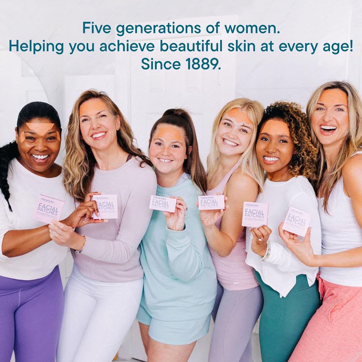 Hypoallergenic Forehead and Eye Wrinkle Patches - 144 Overnight Facial Patches for Smoothing Forehead Wrinkles and Eleven Lines - CommunityRateLLC