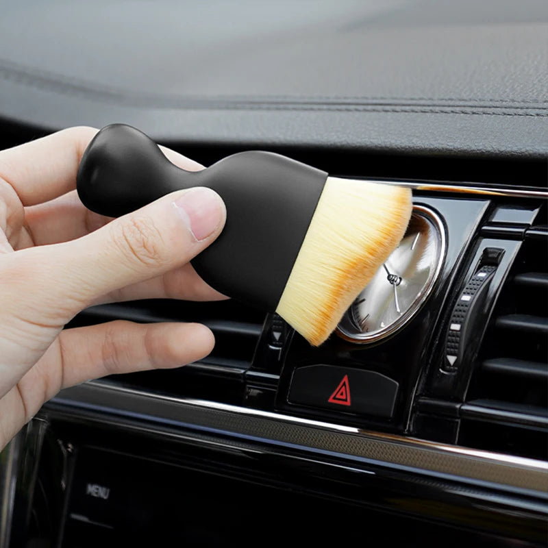 Car Air Conditioner Cleaning Brush Car Air Outlet Crevice Dust Removal Brushes for Car Interior Cleaning Accessories