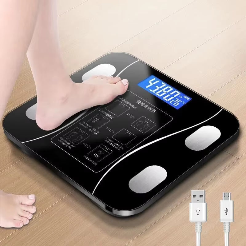 Advanced Bluetooth Body Fat Scale for Body Management and Weight Loss, Smart Mode, Ultra-Precise Home Weighing Solution