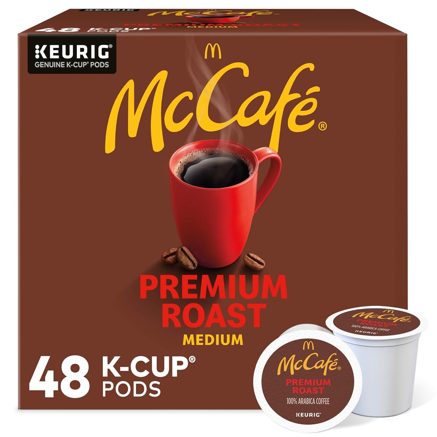 Premium Roast, Single-Serve Keurig K-Cup Pods, Medium Roast Coffee Pods Pods, 48 Count - CommunityRateLLC