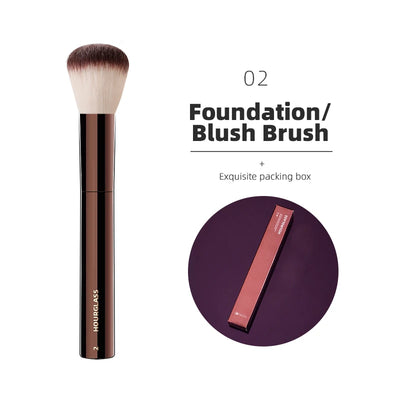 Professional Makeup Brush Set for Powder Foundation, Concealer, Blusher, Bronzer, Eye Shadow, Eyebrow, Eyeliner, and Sculpting