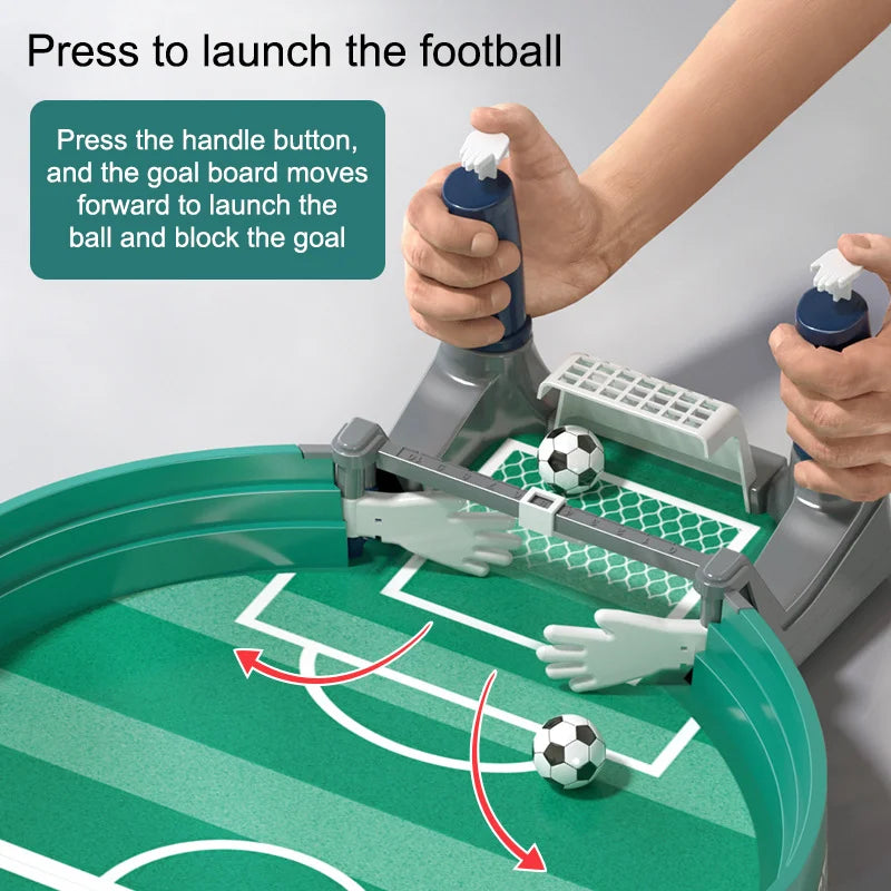 Portable Soccer Table for Family Gatherings - Interactive Football Board Game for Kids and Outdoor Fun