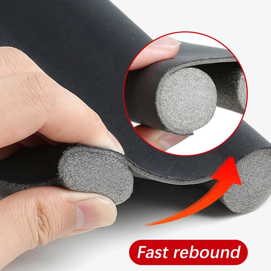 10Pcadjustable Door Bottom Seal Strip Weather Strip under Door Draft Stopper Thicker Anti-Cold Gap Blocker Sealing Weather Strip