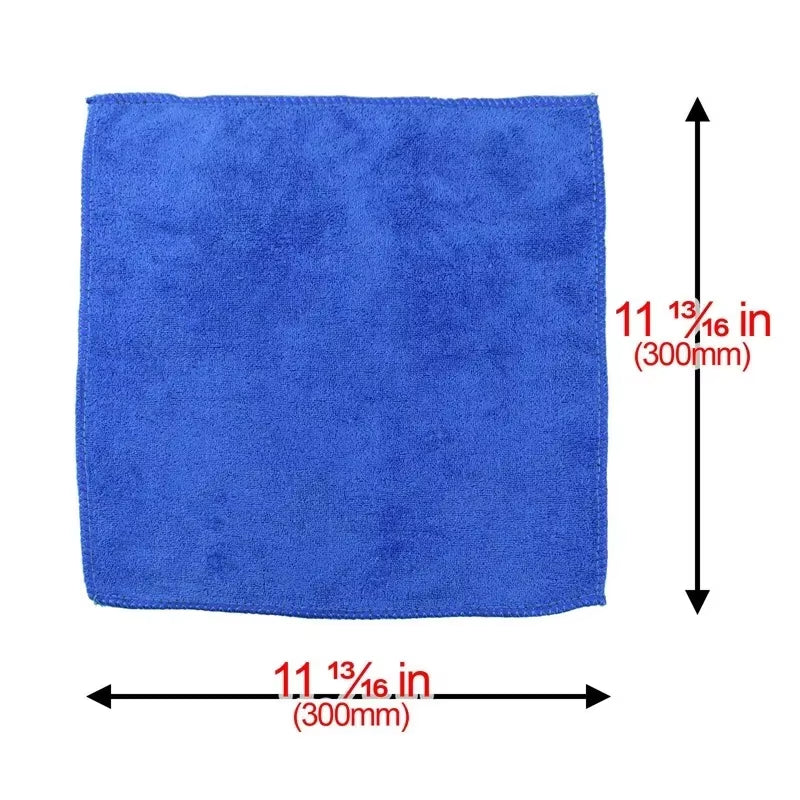Microfiber Towels for Car Wash and Household Cleaning - 1 to 20 Pack Auto Detailing and Polishing Cloths