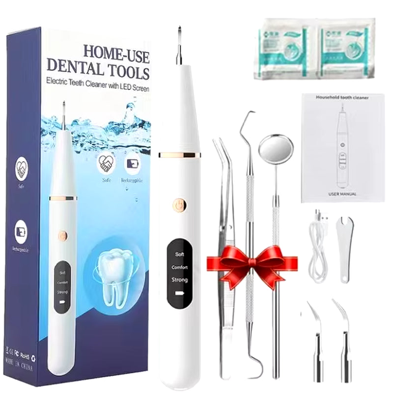 Ultrasonic Dental Calculus Remover and Plaque Scaler for Effective Tartar and Stain Elimination