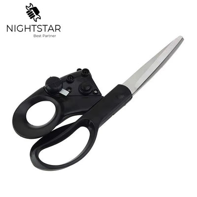 2024 Professional Laser-Guided Scissors for Home Crafts, Gift Wrapping, Fabric Sewing, and Precision Cutting