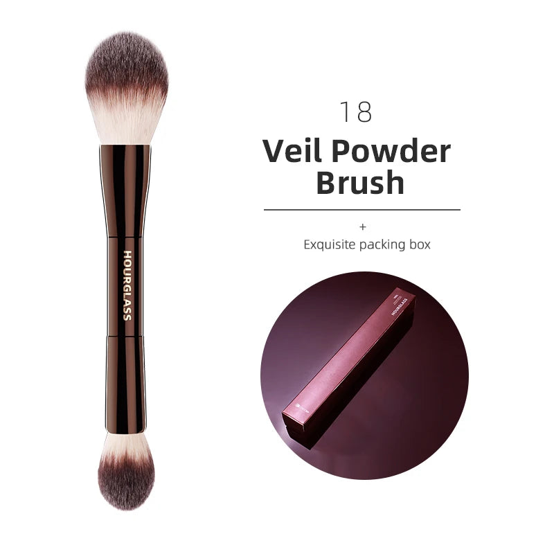 Professional Makeup Brush Set for Powder Foundation, Concealer, Blusher, Bronzer, Eye Shadow, Eyebrow, Eyeliner, and Sculpting