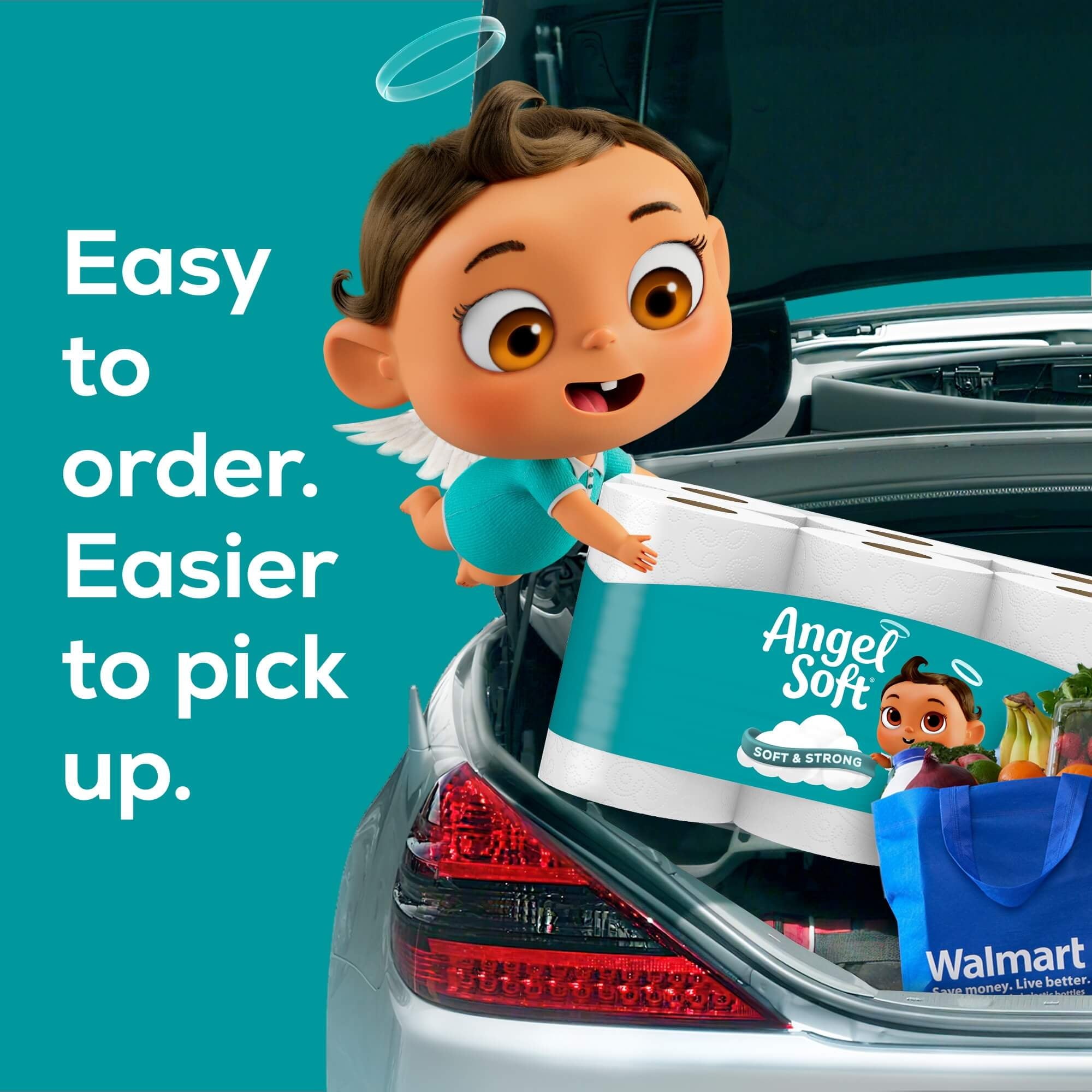 Toilet Paper, 24 Mega Rolls, Soft and Strong Toilet Tissue