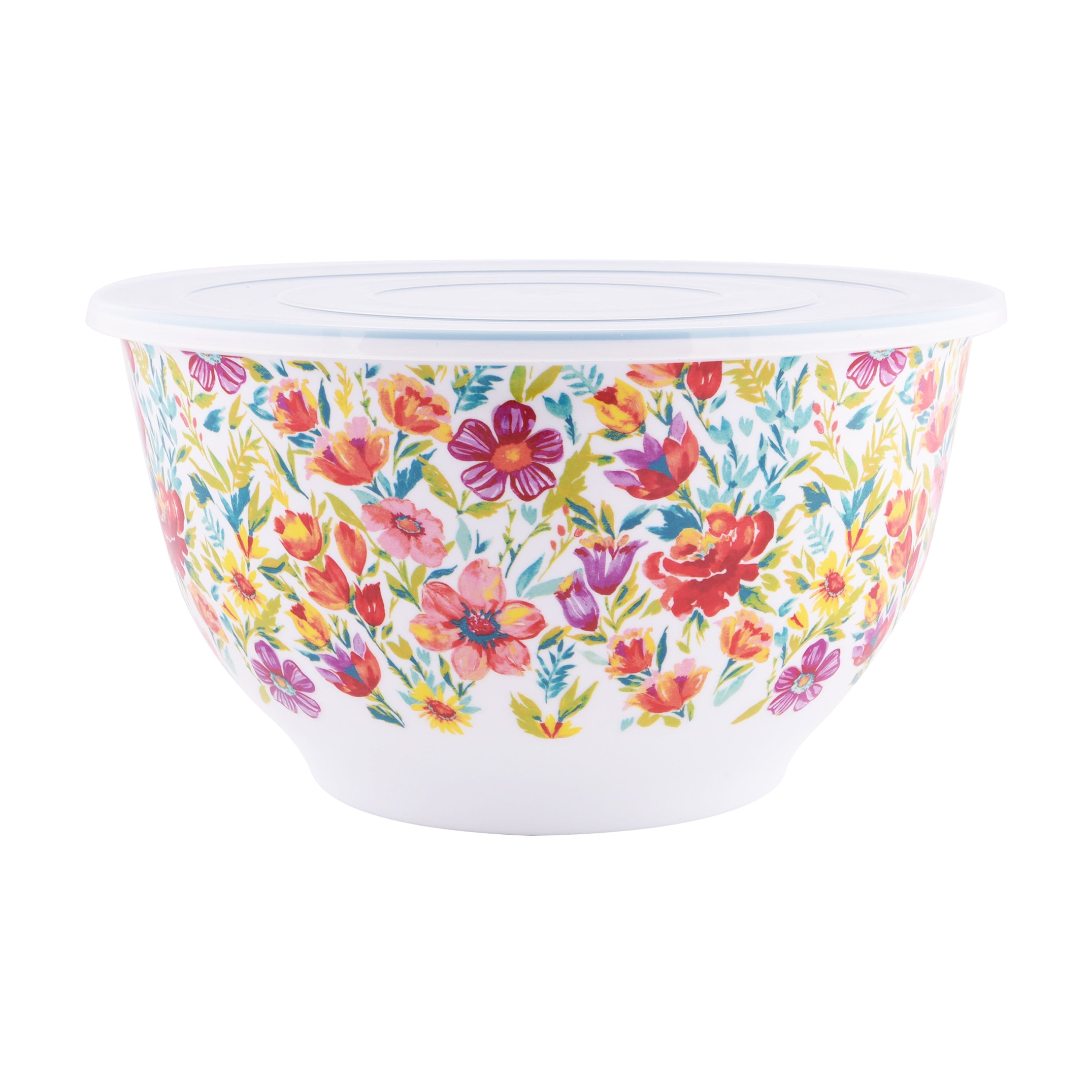 Melamine Mixing Bowl Set, 10-Piece Set, Petal Party - CommunityRateLLC