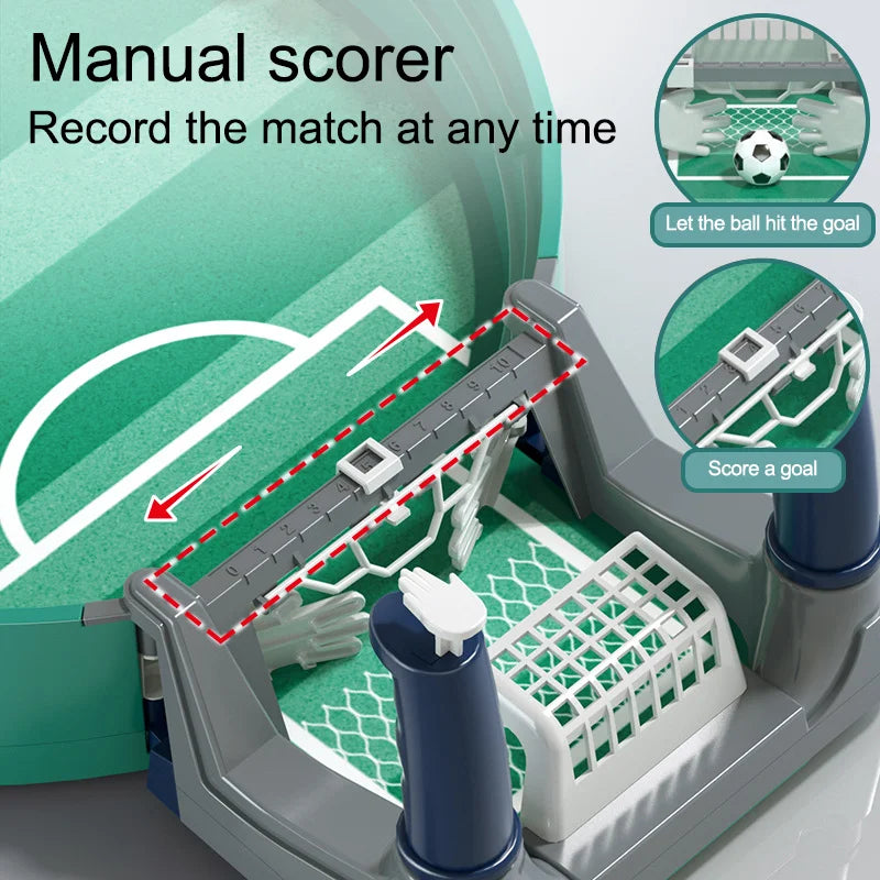 Portable Soccer Table for Family Gatherings - Interactive Football Board Game for Kids and Outdoor Fun