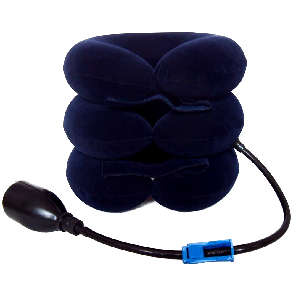 Inflatable Cervical Traction Device for Home Use - Neck Support Collar for Physiotherapy and Spondylosis Relief