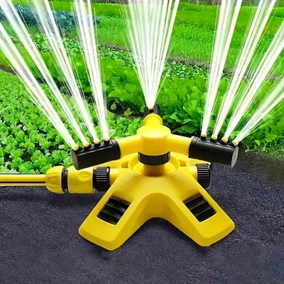 360-Degree Automatic Rotating Lawn Sprinkler for Large Area Irrigation