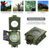 Proster Professional Waterproof Outdoor Camping Compass with Camouflage Design and Sighting Clinometer for Hunting and Hiking Activities
