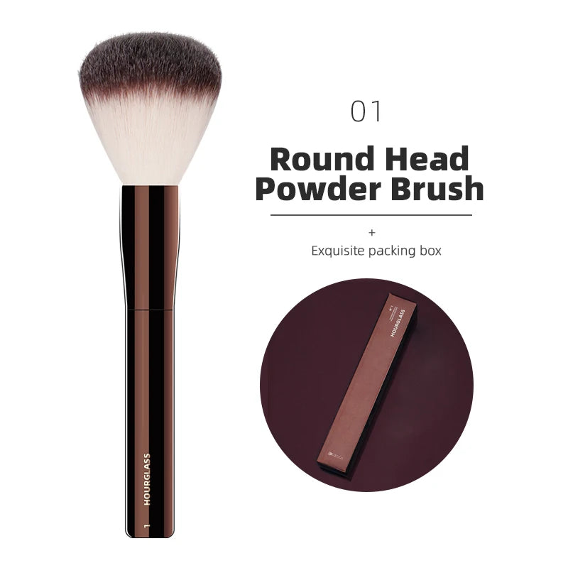 Professional Makeup Brush Set for Powder Foundation, Concealer, Blusher, Bronzer, Eye Shadow, Eyebrow, Eyeliner, and Sculpting