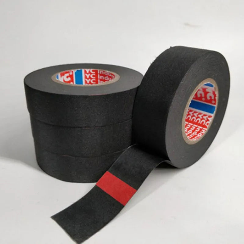 32MM Heat-Resistant Adhesive Cloth Fabric Tape for Automotive Cable Tape Harness Wiring Loom Electrical Heat Tape