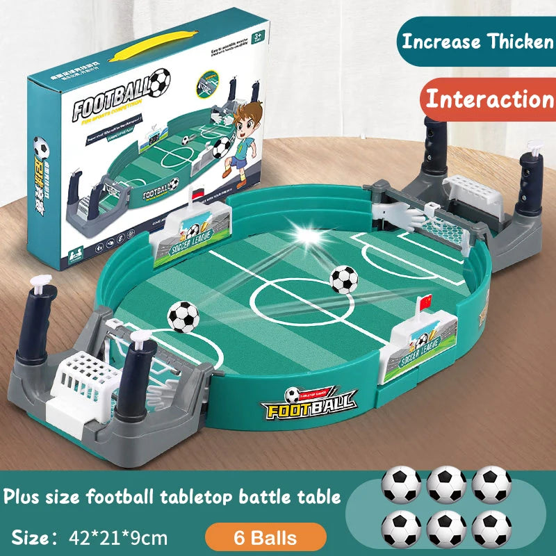 Portable Soccer Table for Family Gatherings - Interactive Football Board Game for Kids and Outdoor Fun