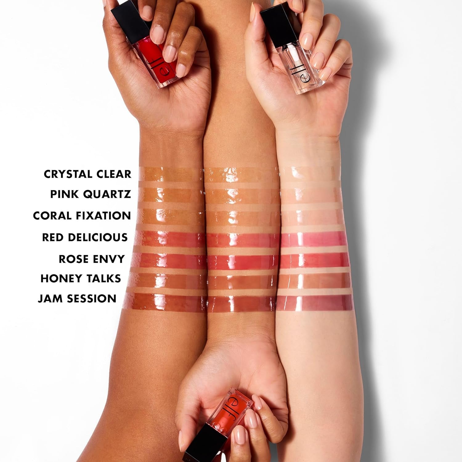 Glow Reviver Tinted Lip Oil - Nourishing Formula with Jojoba Oil for High-Shine Finish, Vegan & Cruelty-Free, Rose Envy