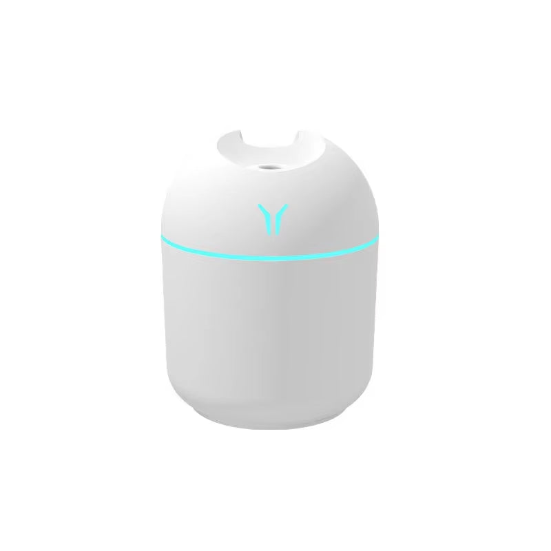 250ML Mini Aroma Oil Diffuser and USB Essential Oil Atomizer with LED Night Light for Home and Vehicle Use