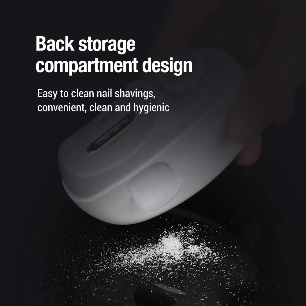 Multifunctional Electric Nail Clipper and Grinder - Portable Automatic Manicure Tool for Grinding and Polishing