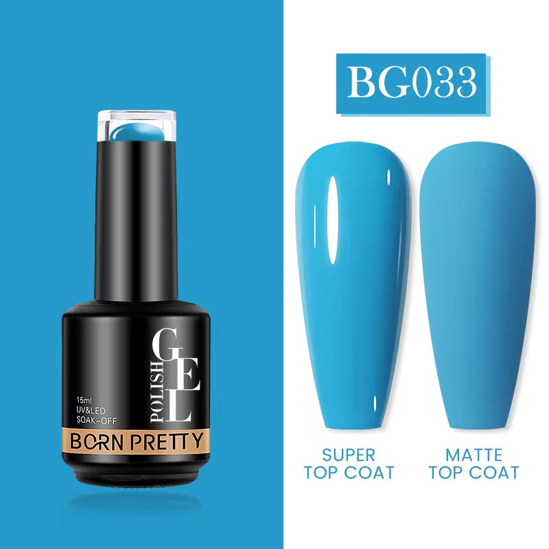 Milky Pink Rubber Base Gel Nail Polish - 15ml Semi-Permanent Glitter Varnish, Soak-Off Self-Leveling UV/LED Gel