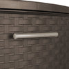3-Drawer Weave Tower, Espresso - CommunityRateLLC