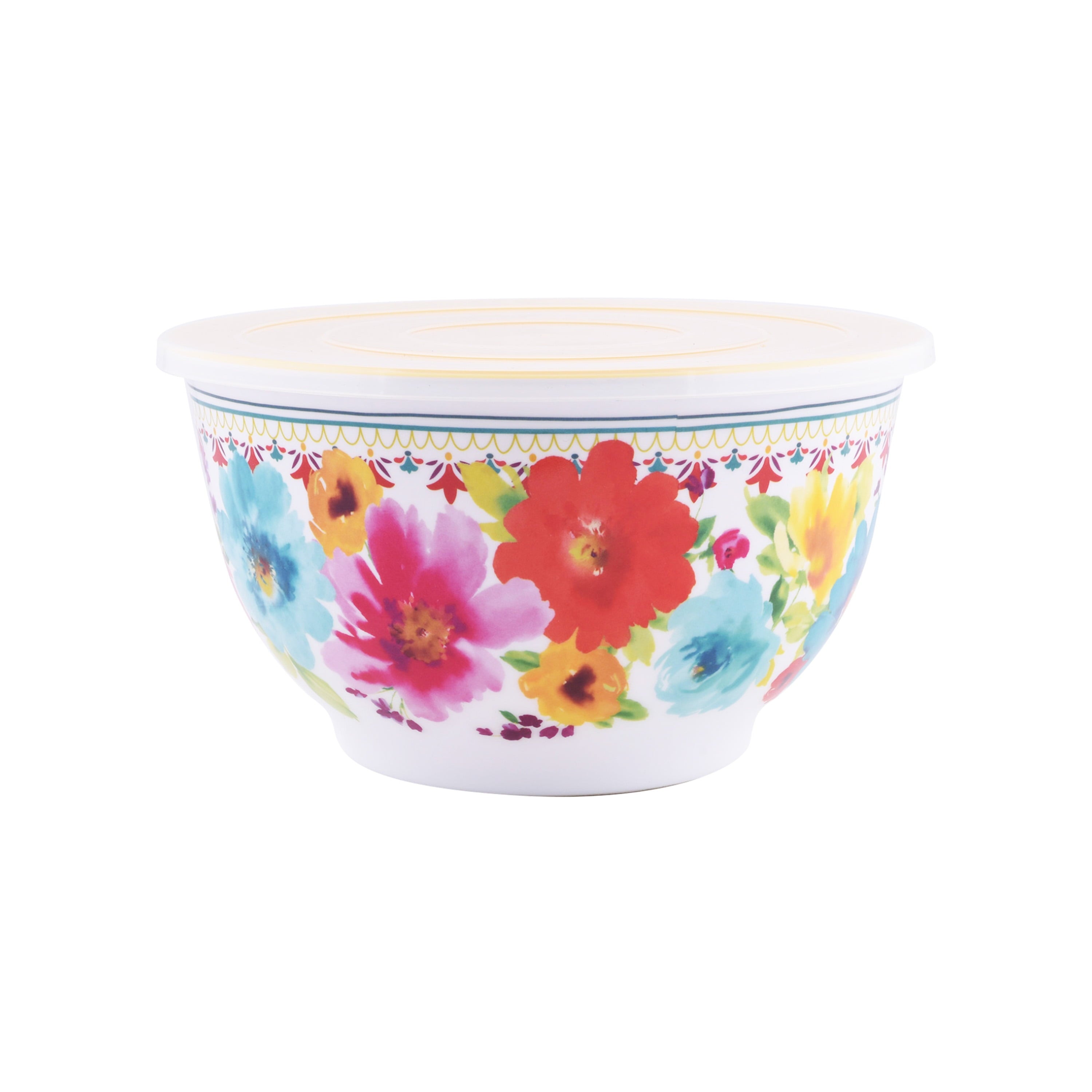 Melamine Mixing Bowl Set, 10-Piece Set, Petal Party - CommunityRateLLC