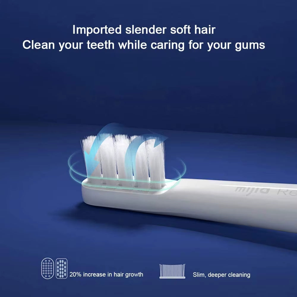 Mijia T100 Sonic Electric Toothbrush - Cordless, USB Rechargeable, Waterproof, Ultrasonic Automatic Design