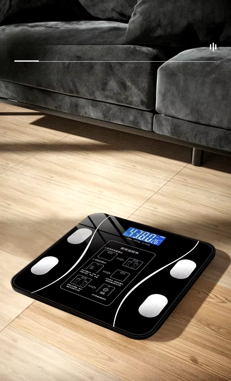 Advanced Bluetooth Body Fat Scale for Body Management and Weight Loss, Smart Mode, Ultra-Precise Home Weighing Solution