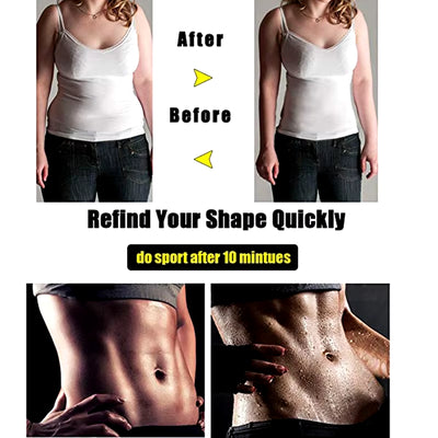 Sauna Waist Trainer Corset and Thigh Shapers for Enhanced Workout and Tummy Control