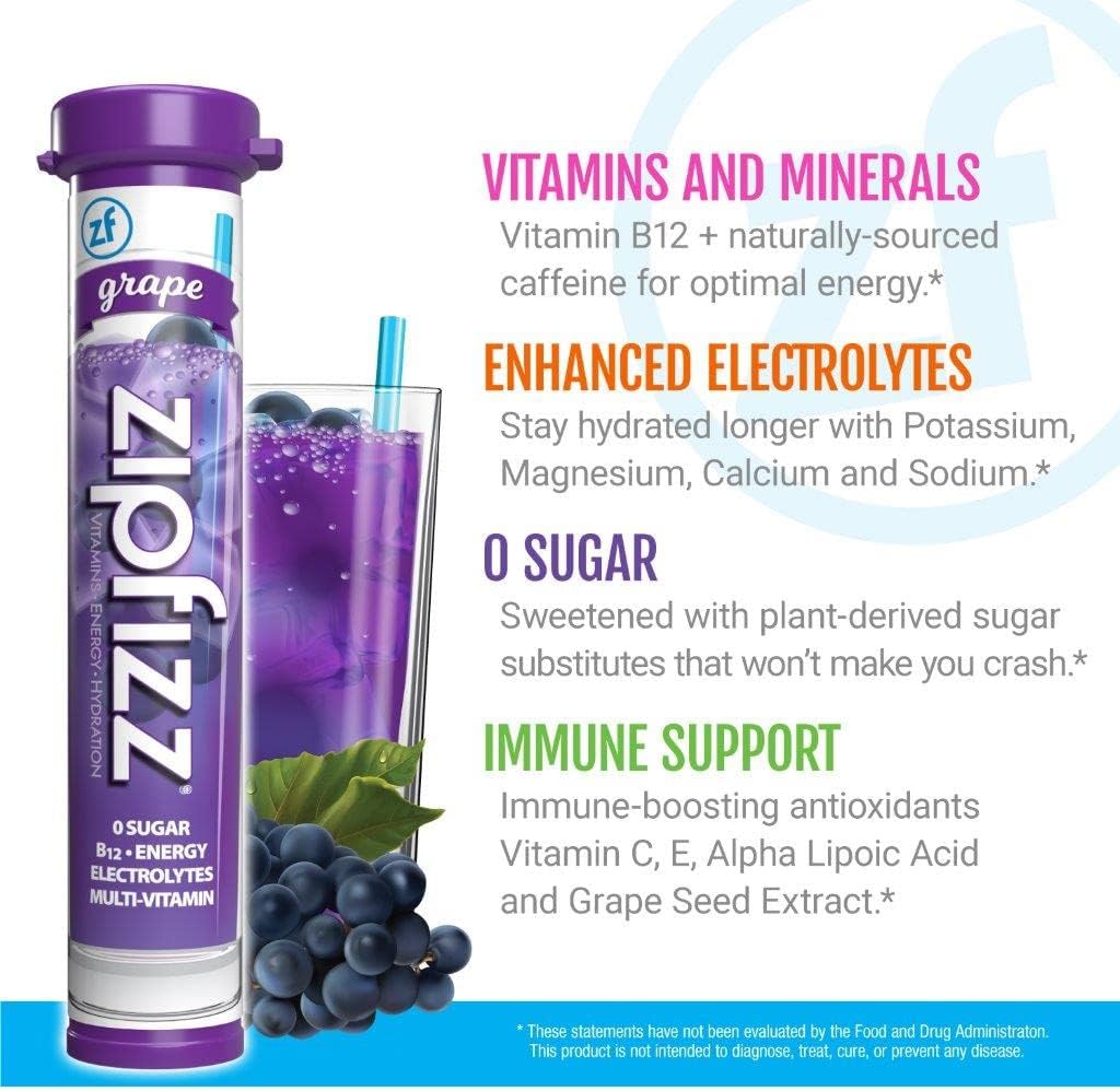 Energy Drink Mix, Electrolyte Hydration Powder with B12 and Multi Vitamin, Combo Pack (24 Pack) - CommunityRateLLC