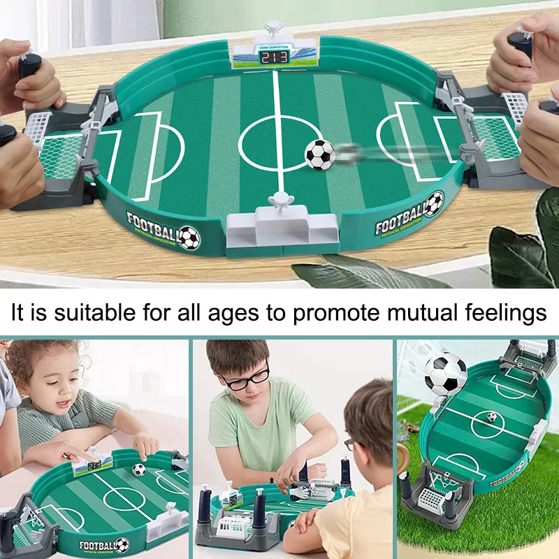 Portable Soccer Table for Family Gatherings - Interactive Football Board Game for Kids and Outdoor Fun