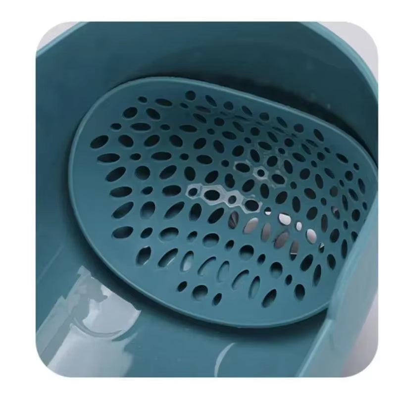 Versatile Elephant Drain Basket - Multi-Purpose Kitchen Storage for Fruits and Vegetables