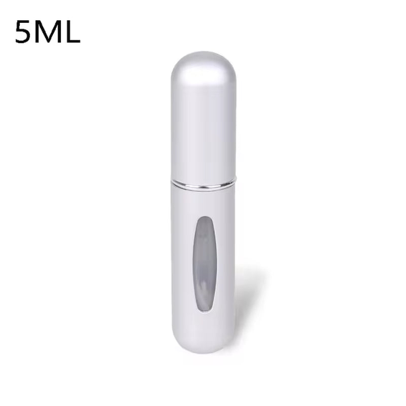 8/5Ml Portable Perfume Atomizer - Mini Aluminum Refillable Spray Bottle for Cosmetics and Travel