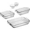 Glass Baking Dish Set, 7 Piece Glass Bakeware Set - CommunityRateLLC