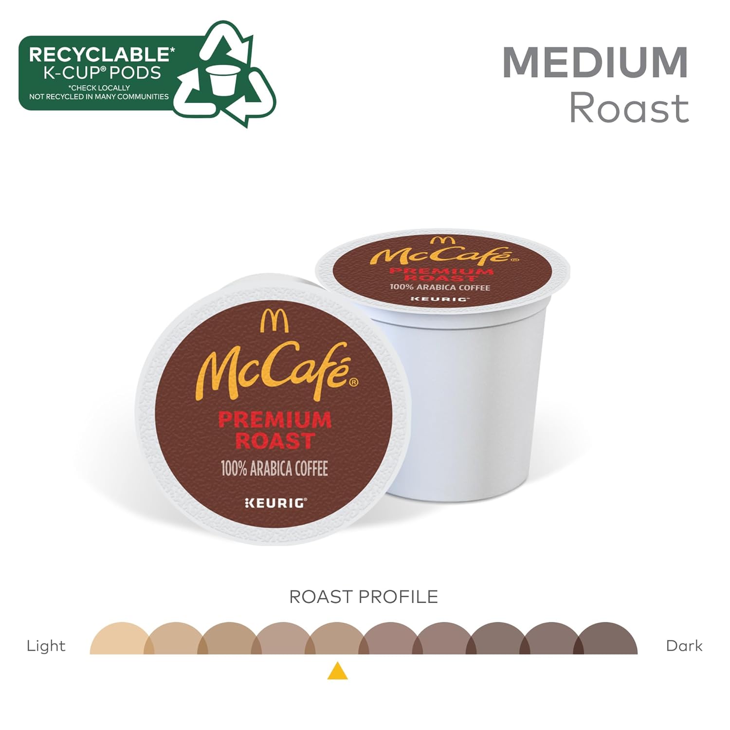 Premium Roast, Single-Serve Keurig K-Cup Pods, Medium Roast Coffee Pods Pods, 48 Count - CommunityRateLLC