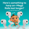Toilet Paper, 24 Mega Rolls, Soft and Strong Toilet Tissue