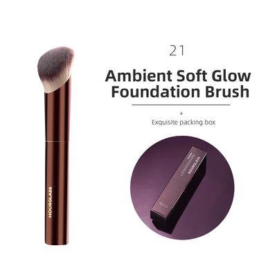 Professional Makeup Brush Set for Powder Foundation, Concealer, Blusher, Bronzer, Eye Shadow, Eyebrow, Eyeliner, and Sculpting