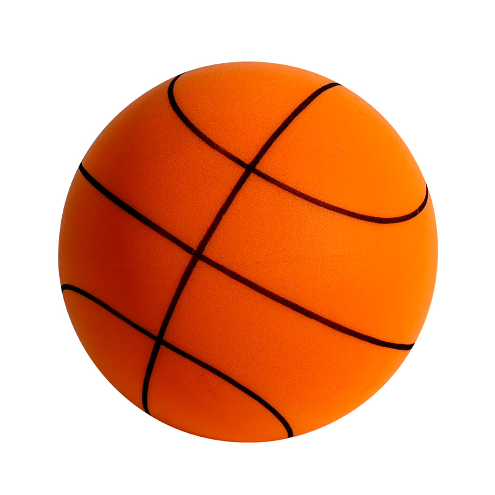 Indoor Silent Foam Basketball - 24/18cm Soft Bounce Ball for Children’s Sports and Play