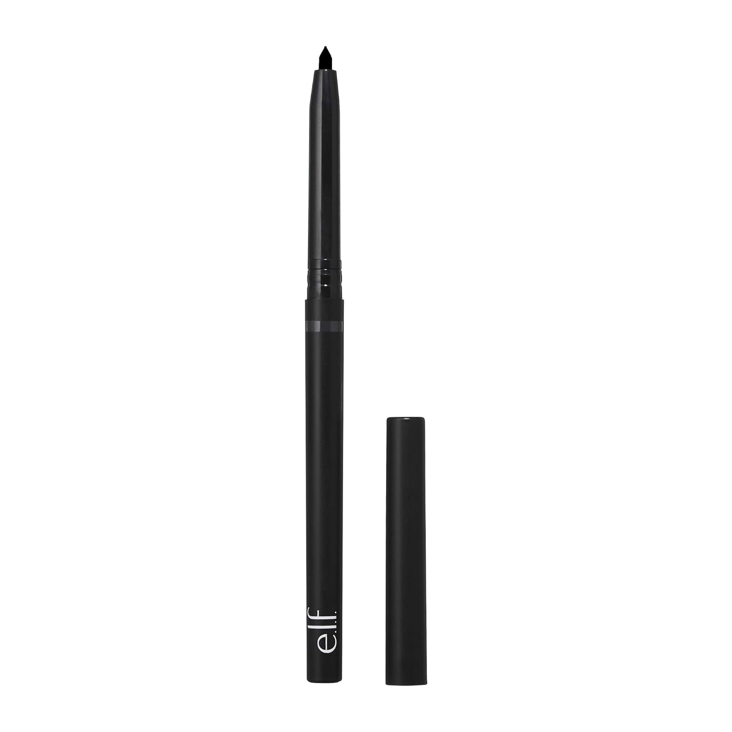  No Budge Retractable Eyeliner - Creamy, Ultra-Pigmented, Waterproof Formula for Bold, Defined Lines - Vegan & Cruelty-Free - Black, 0.006 Oz