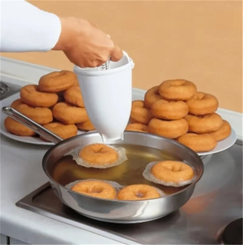 Creative Donut Maker Dispenser - DIY Pastry Baking Tool for Delicious Desserts