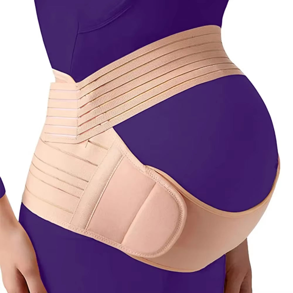 Maternity Support Belly Band - Adjustable Waist Care Belt for Pregnant Women
