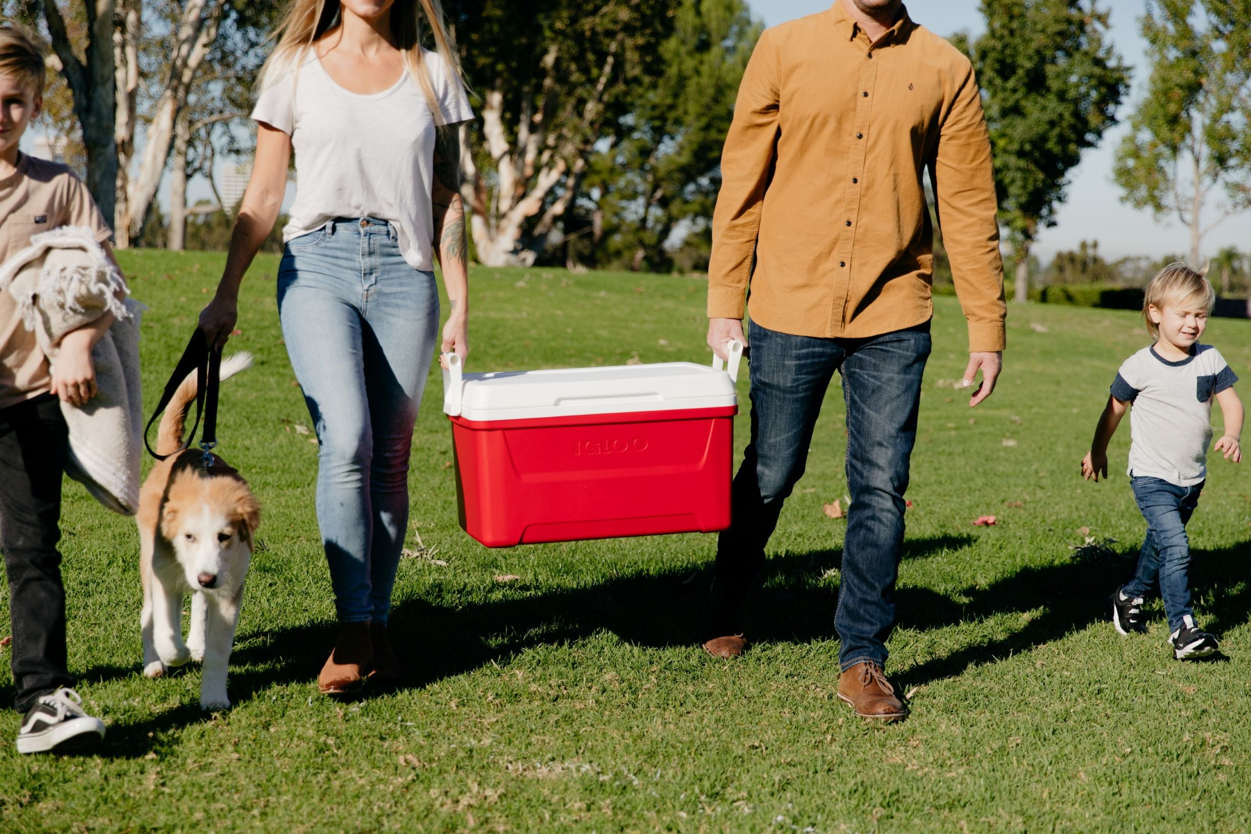 48 QT Laguna Ice Chest Cooler, Red - CommunityRateLLC