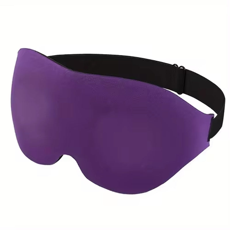 3D Contoured Sleep Eye Mask - Light Blocking Blindfold for Men and Women