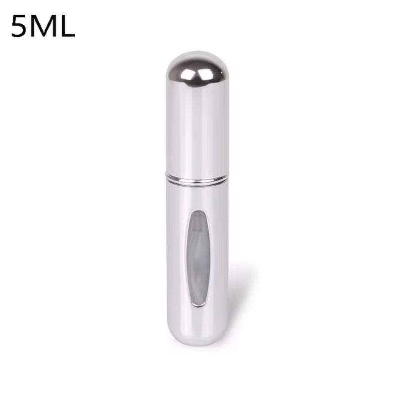 8/5Ml Portable Perfume Atomizer - Mini Aluminum Refillable Spray Bottle for Cosmetics and Travel