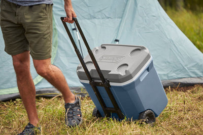 316 Series 60QT Hard Chest Wheeled Cooler, Lakeside Blue - CommunityRateLLC