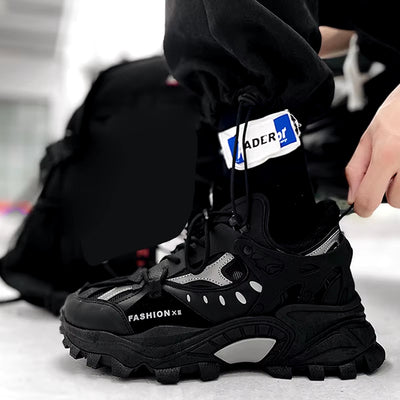 NEW Mens Sneakers Breathable Damping Sports Shoes Couple Casual Shoes Thick Sole Running Walking Shoes Trainers Sport Sneakers