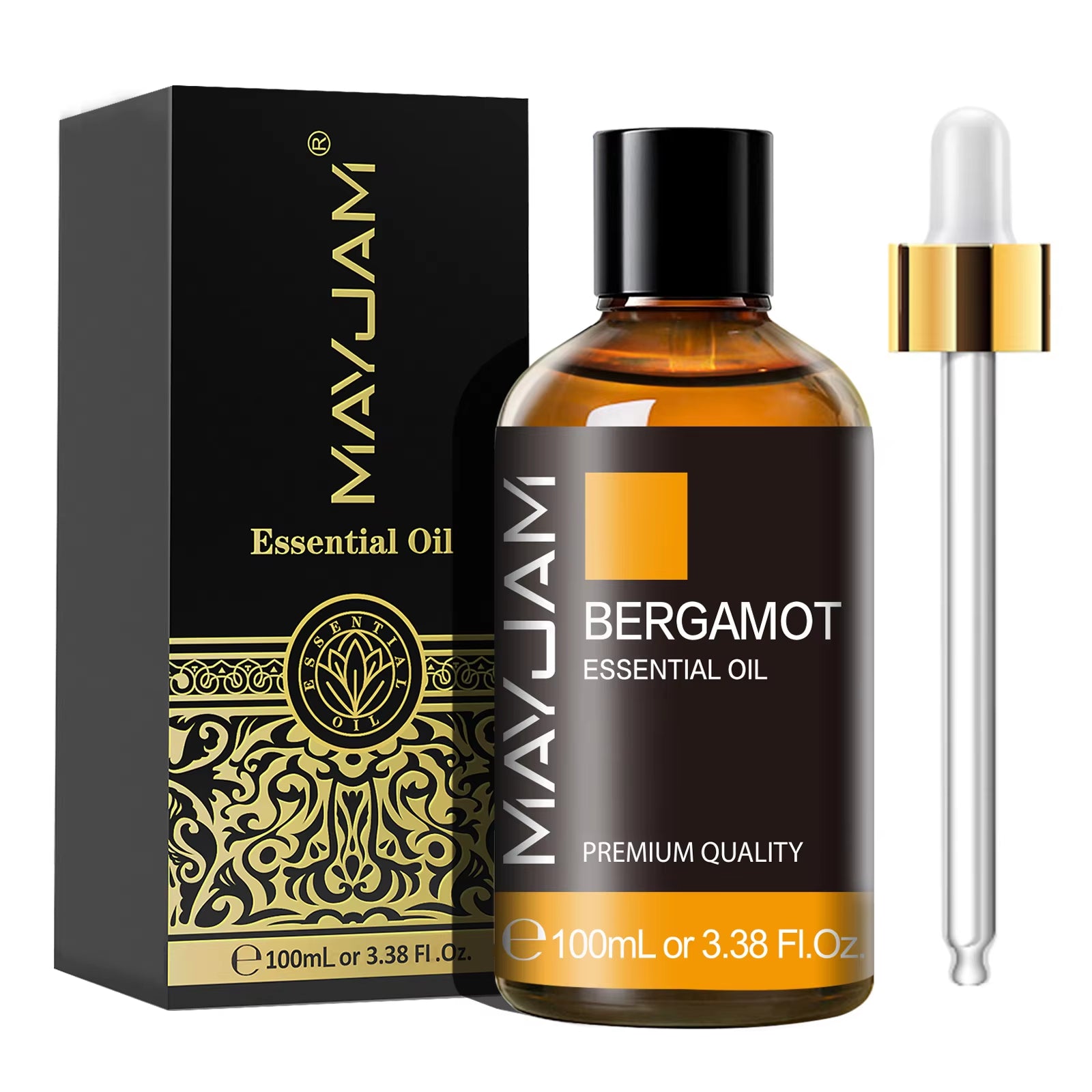 100ML Essential Oil with Dropper - Sandalwood, Lavender, Eucalyptus, and Vanilla Aromatherapy Oil for Humidifiers and Candle Burners